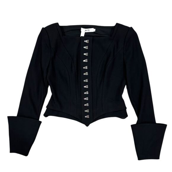 NWT JW PEI Lydia Corset In Black - Picture 6 of 8